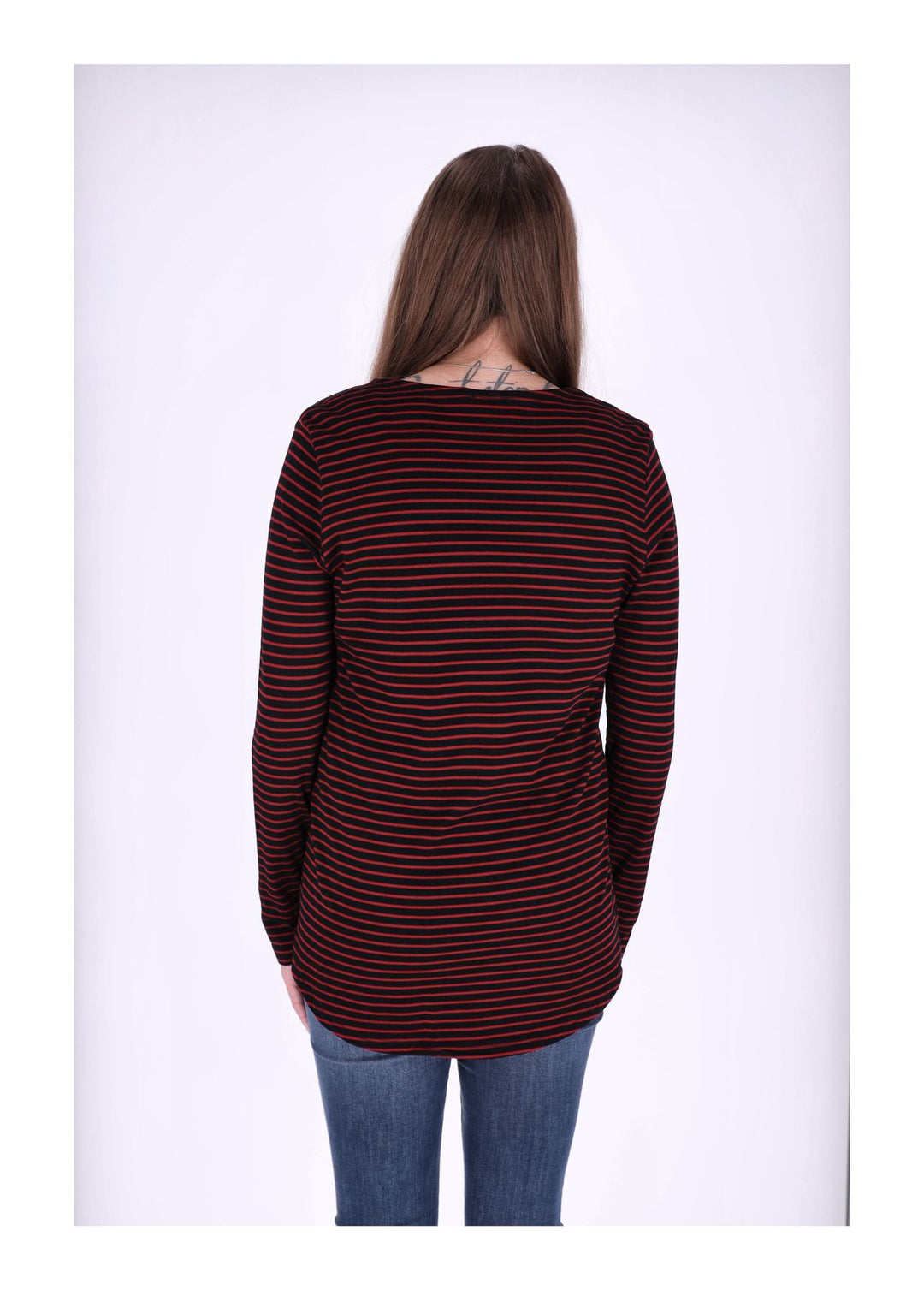 Splash of Color Ringel Damen-Shirt