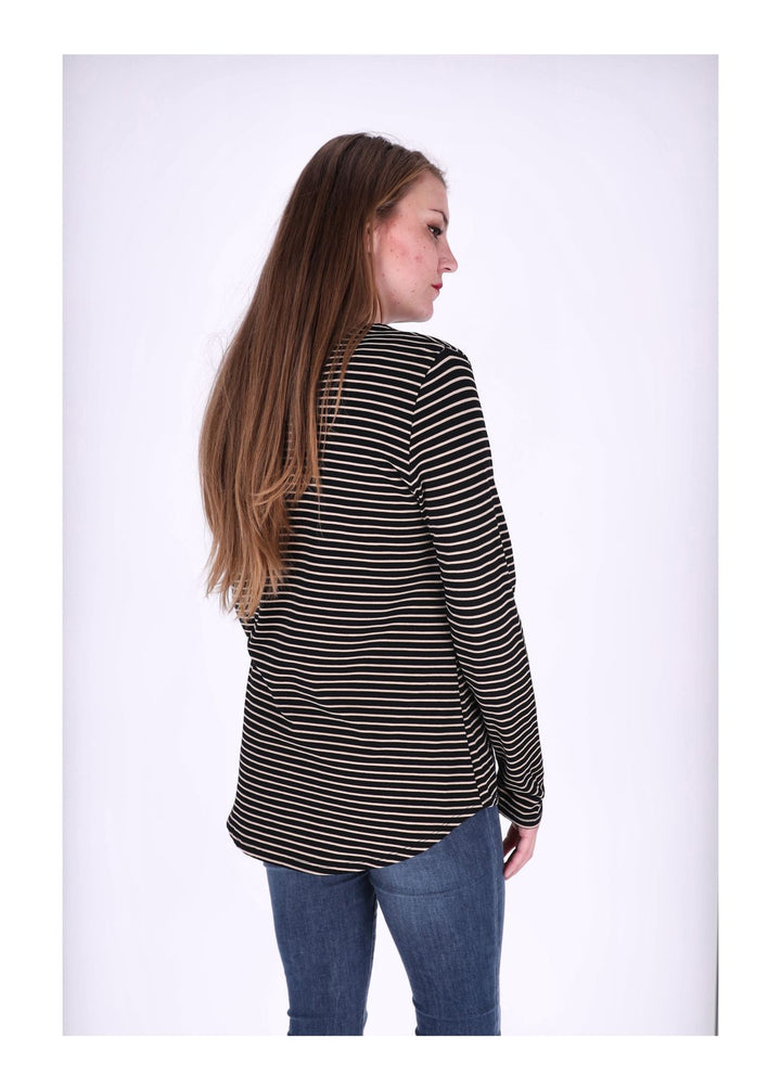 Splash of Color Ringel Damen-Shirt
