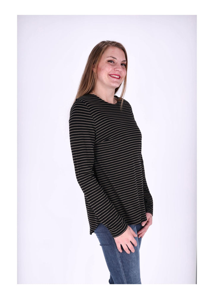 Splash of Color Ringel Damen-Shirt