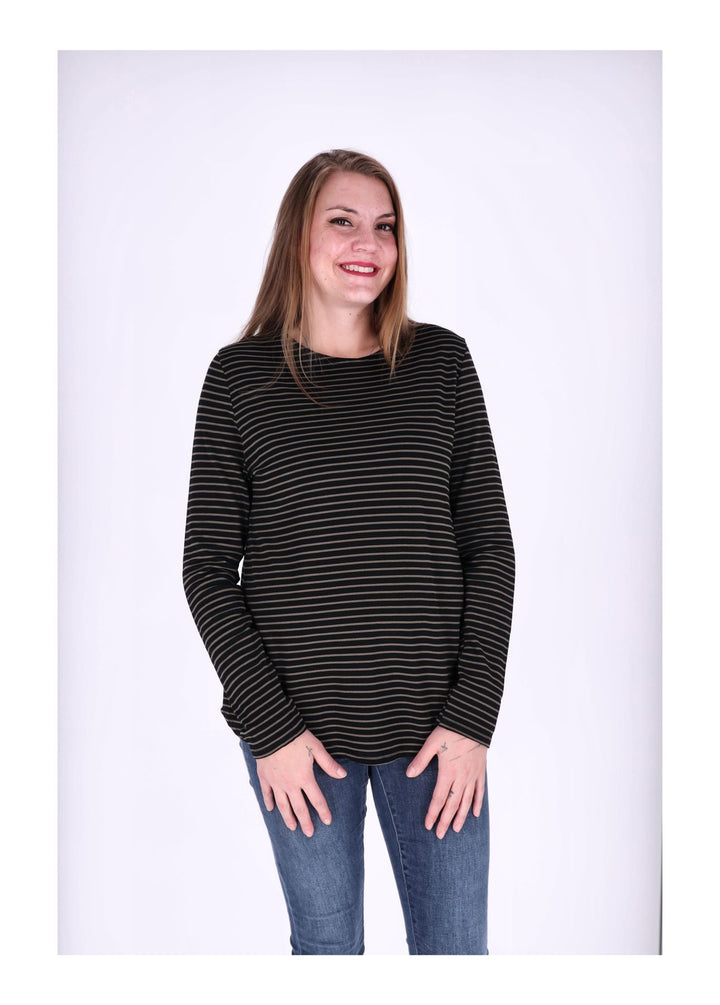 Splash of Color Ringel Damen-Shirt