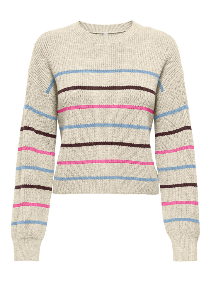ONLY Strickpullover mit Streifenmuster