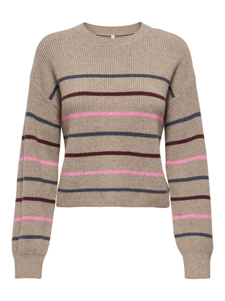 ONLY Strickpullover mit Streifenmuster