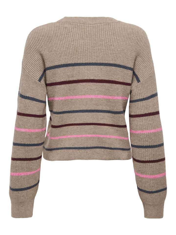 ONLY Strickpullover mit Streifenmuster