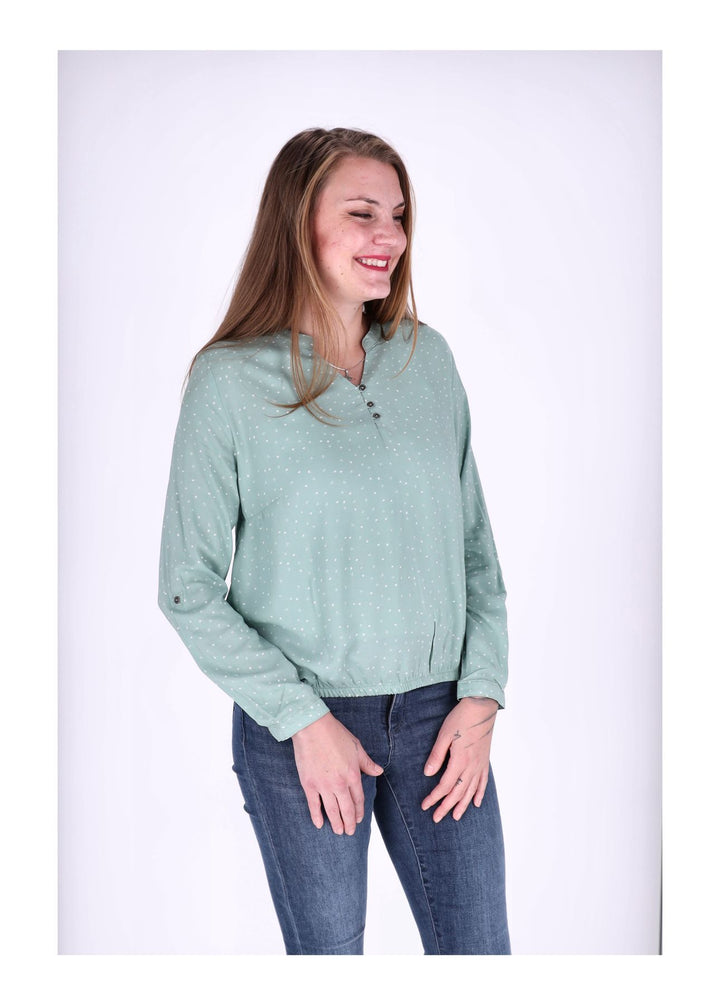 Splash of Color Bluse Herzen