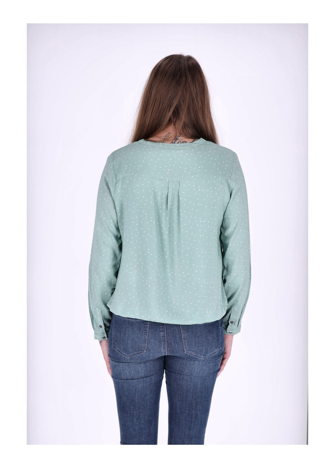 Splash of Color Bluse Herzen