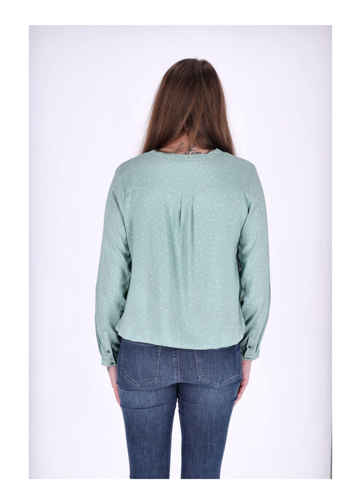 Splash of Color Bluse Herzen
