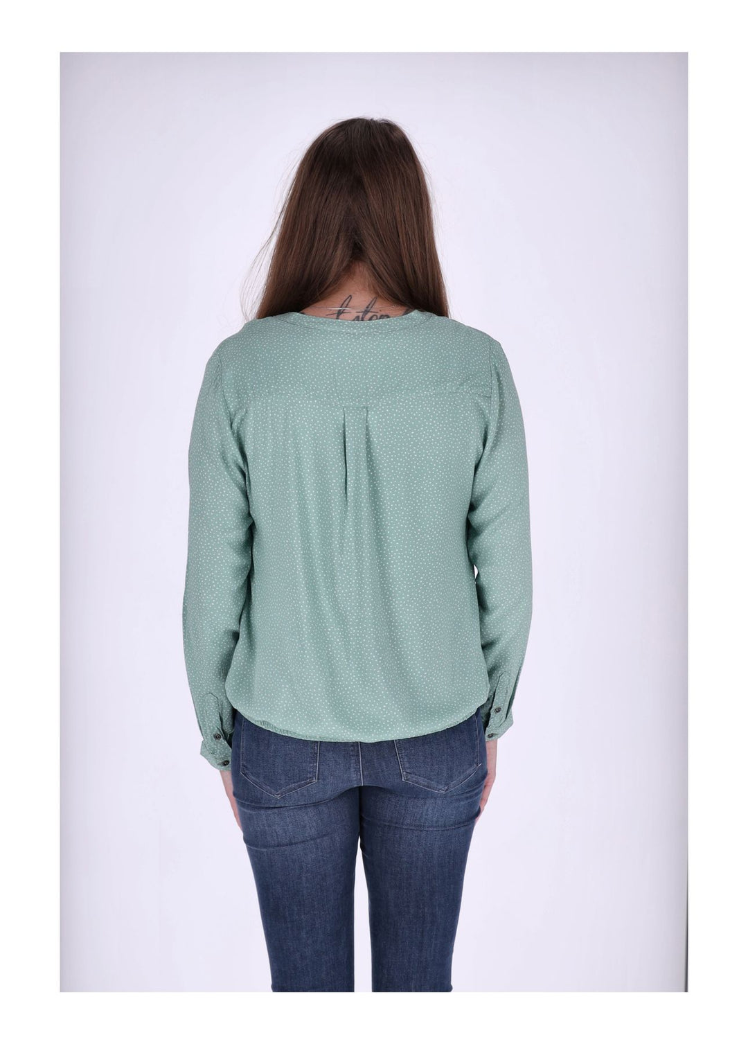 Splash of Color Bluse Punkte