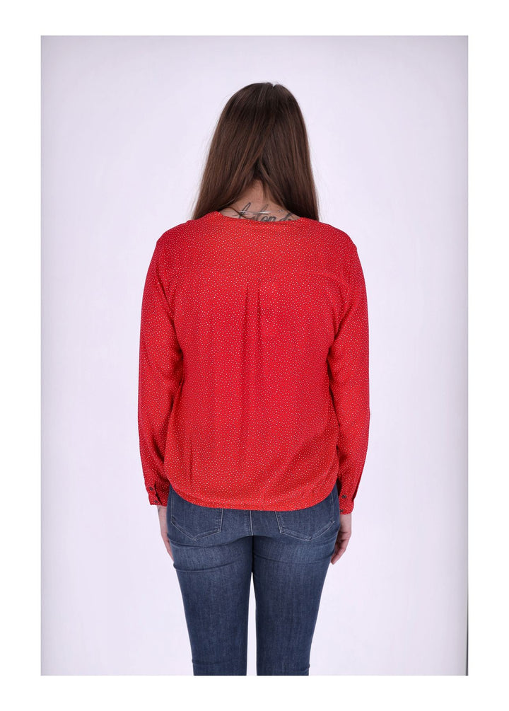 Splash of Color Bluse Punkte