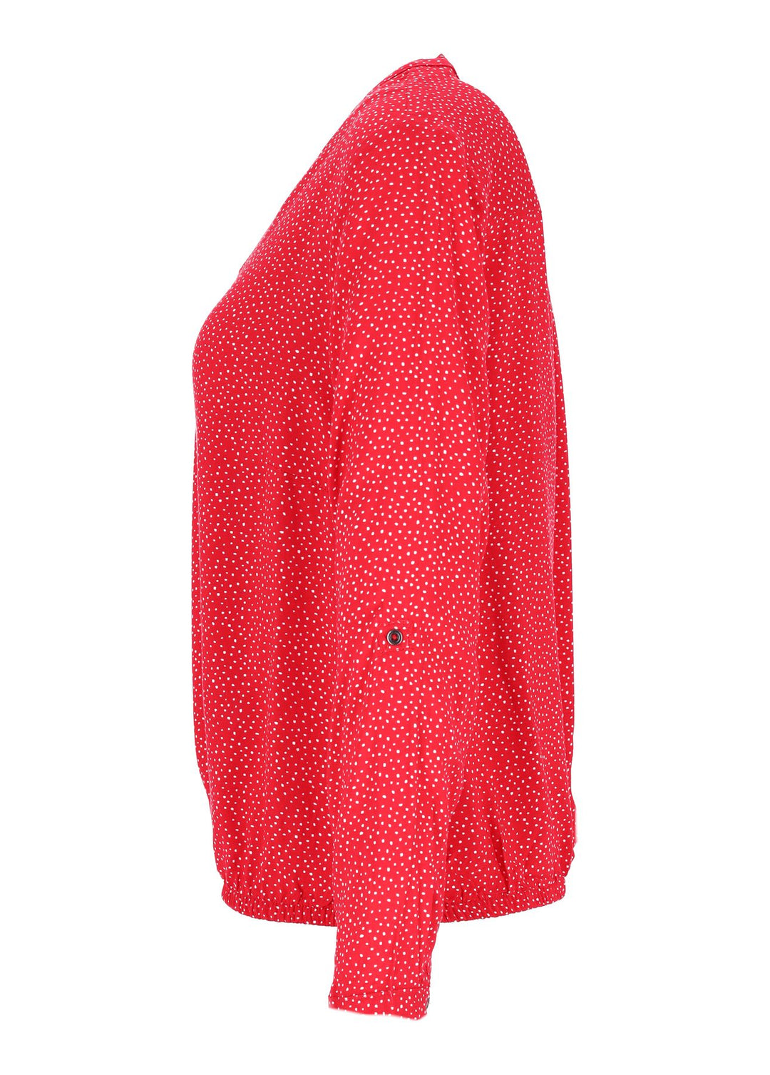Splash of Color Bluse Punkte