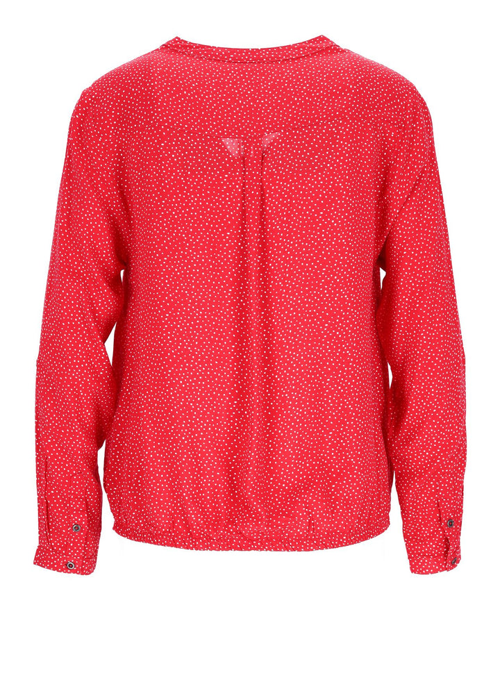 Splash of Color Bluse Punkte