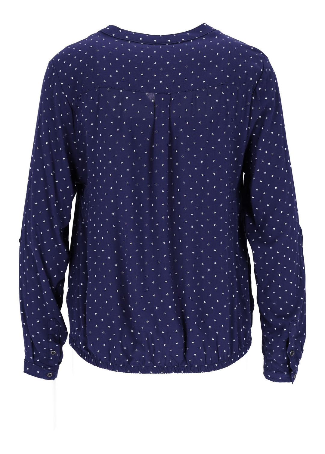 Splash of Color Karo-Bluse
