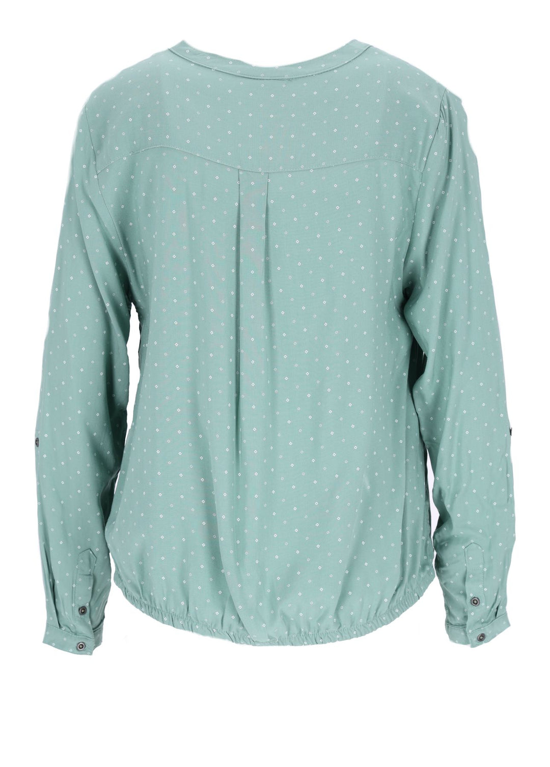 Splash of Color Karo-Bluse