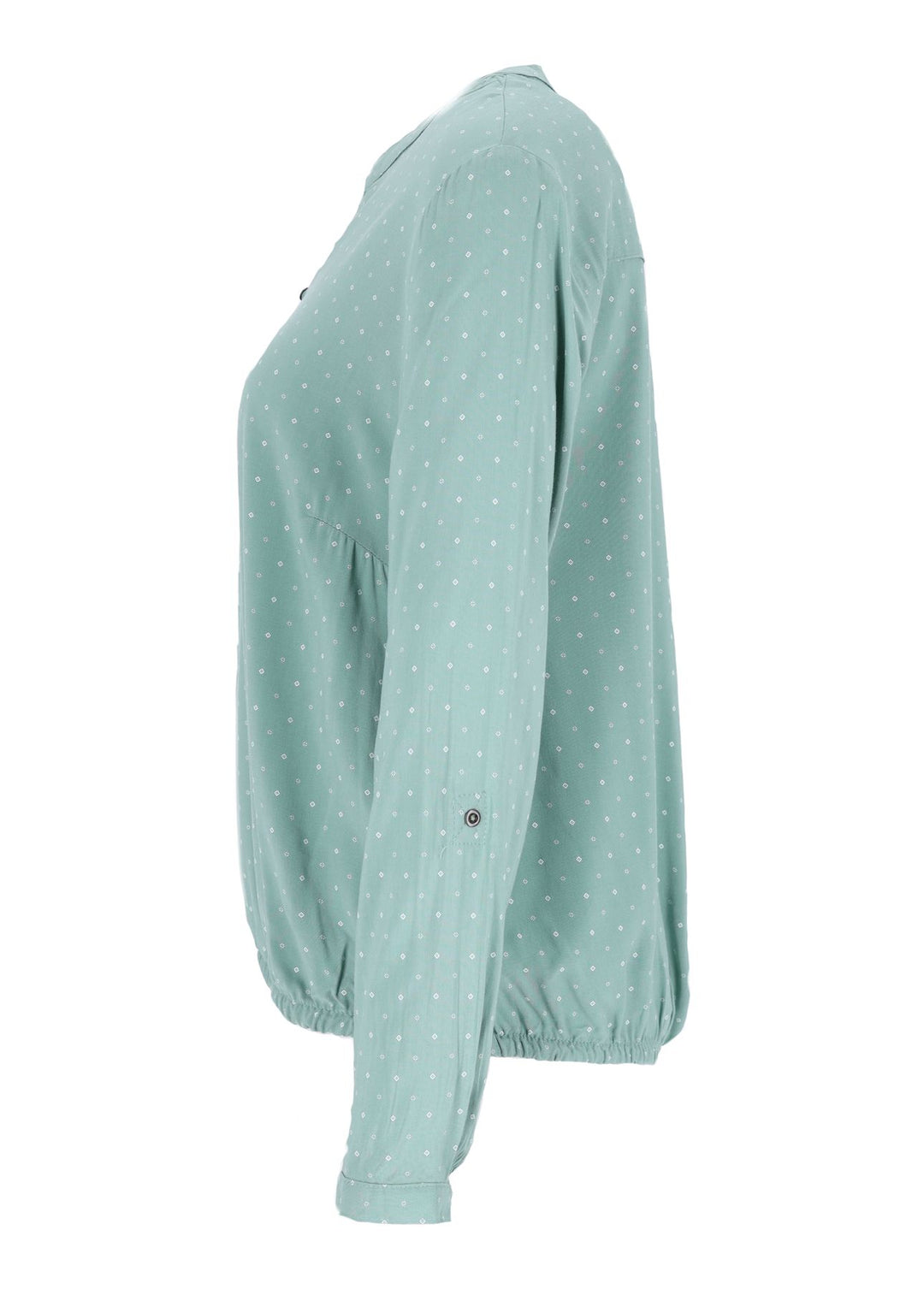 Splash of Color Karo-Bluse