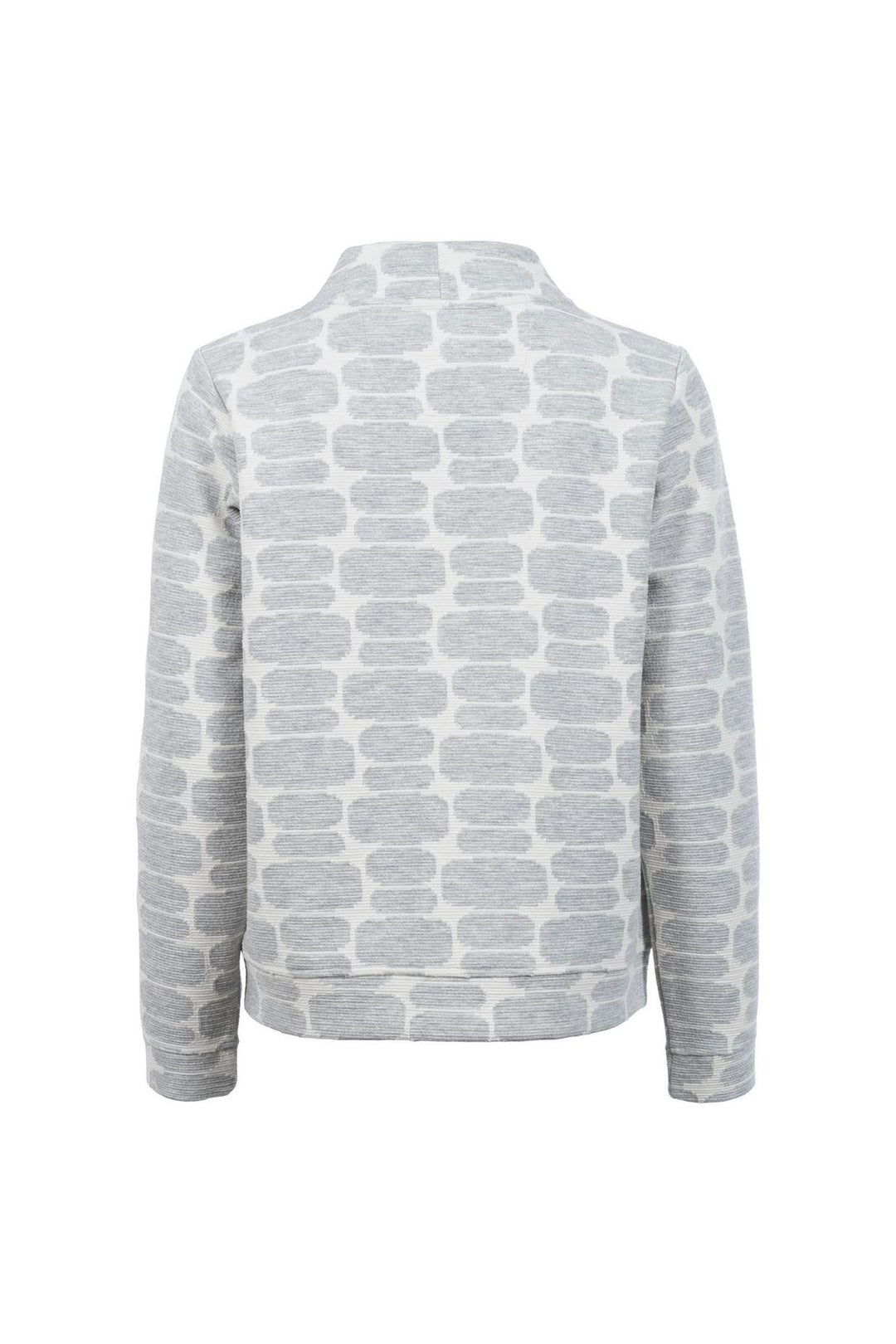 SOQUESTO Jacquard-Sweatshirt Damen