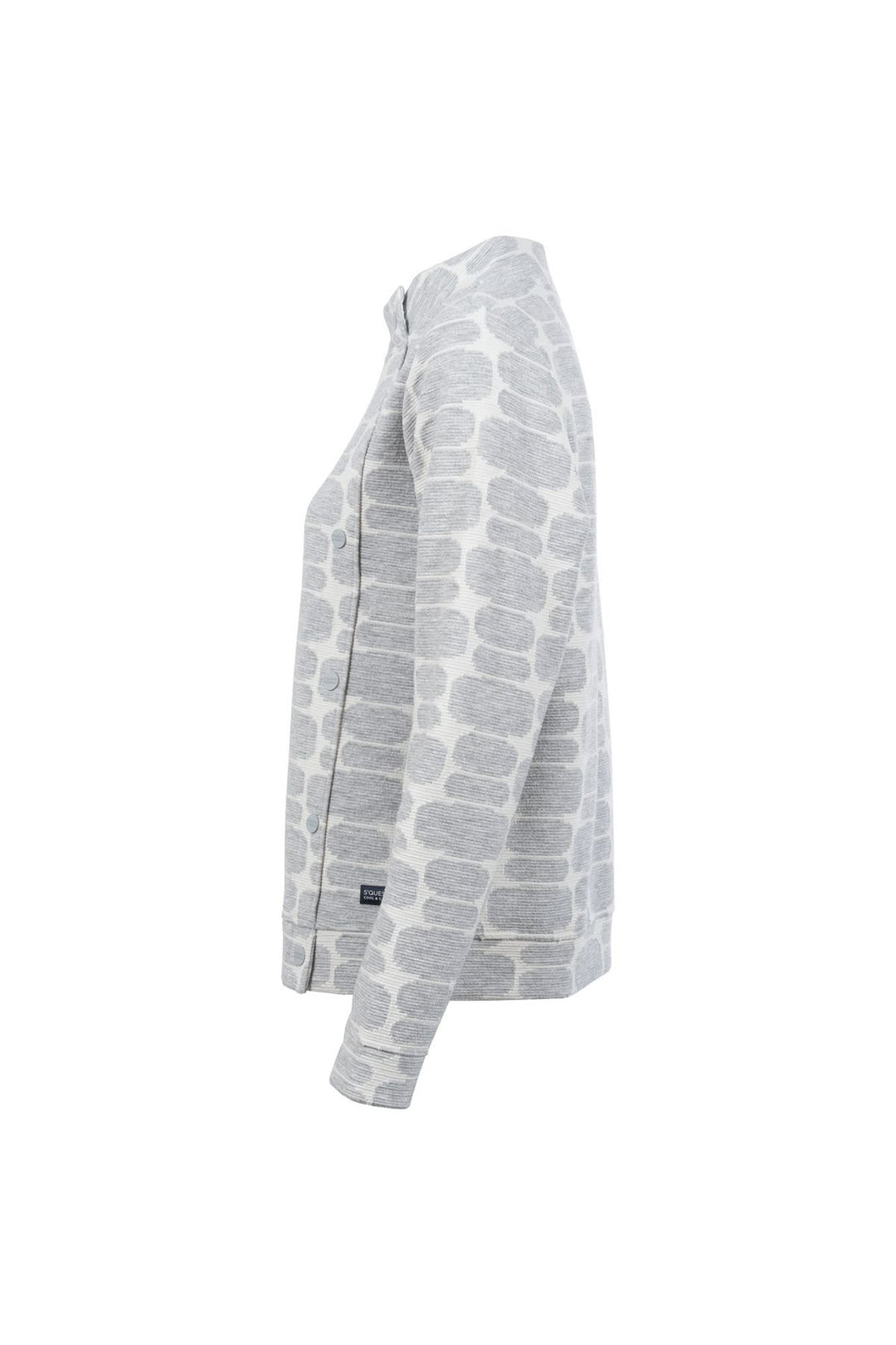 SOQUESTO Jacquard-Sweatshirt Damen