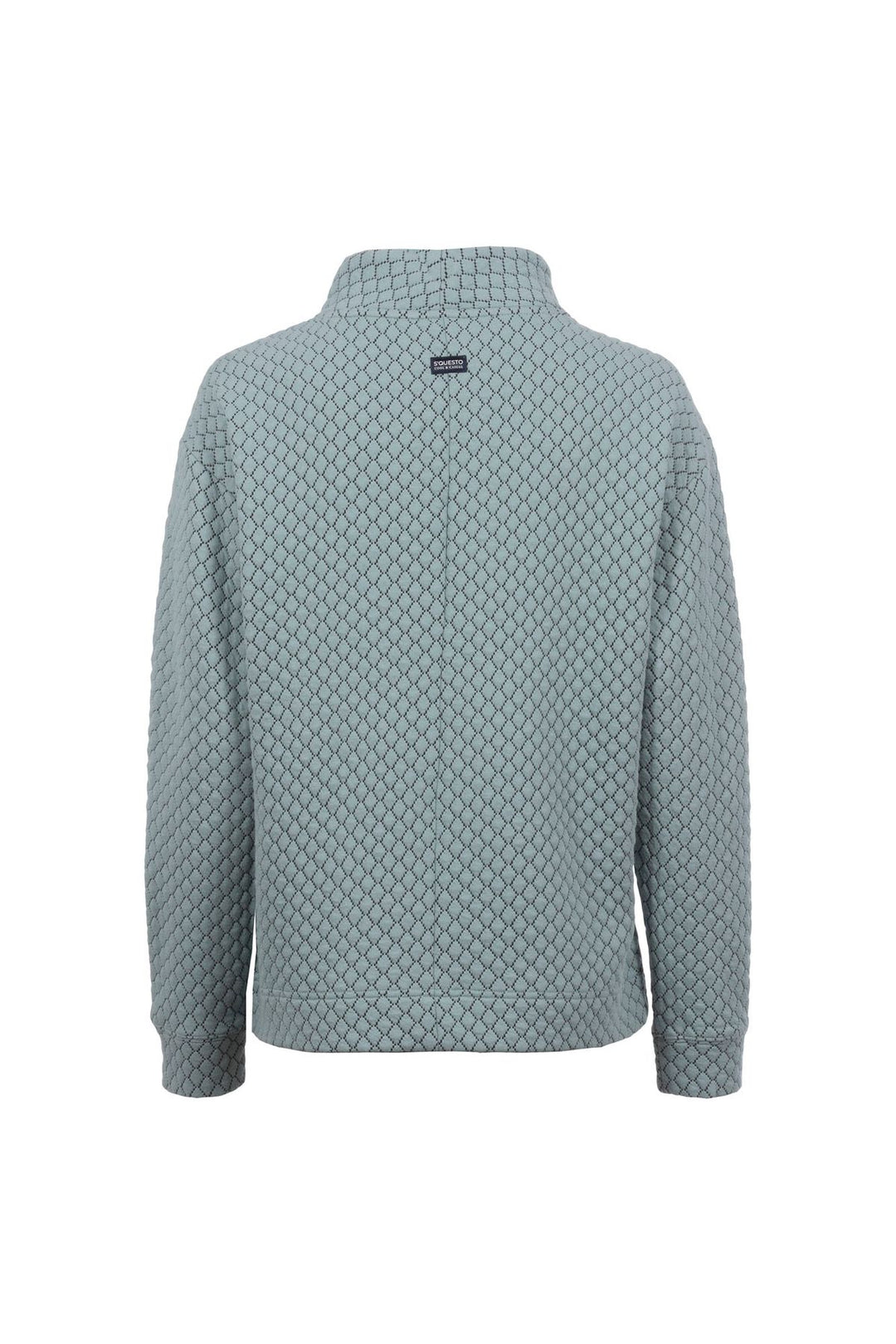 SOQUESTO Jacquard-Sweatshirt Damen