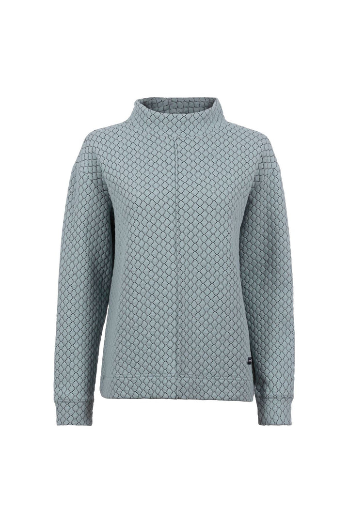 SOQUESTO Jacquard-Sweatshirt Damen
