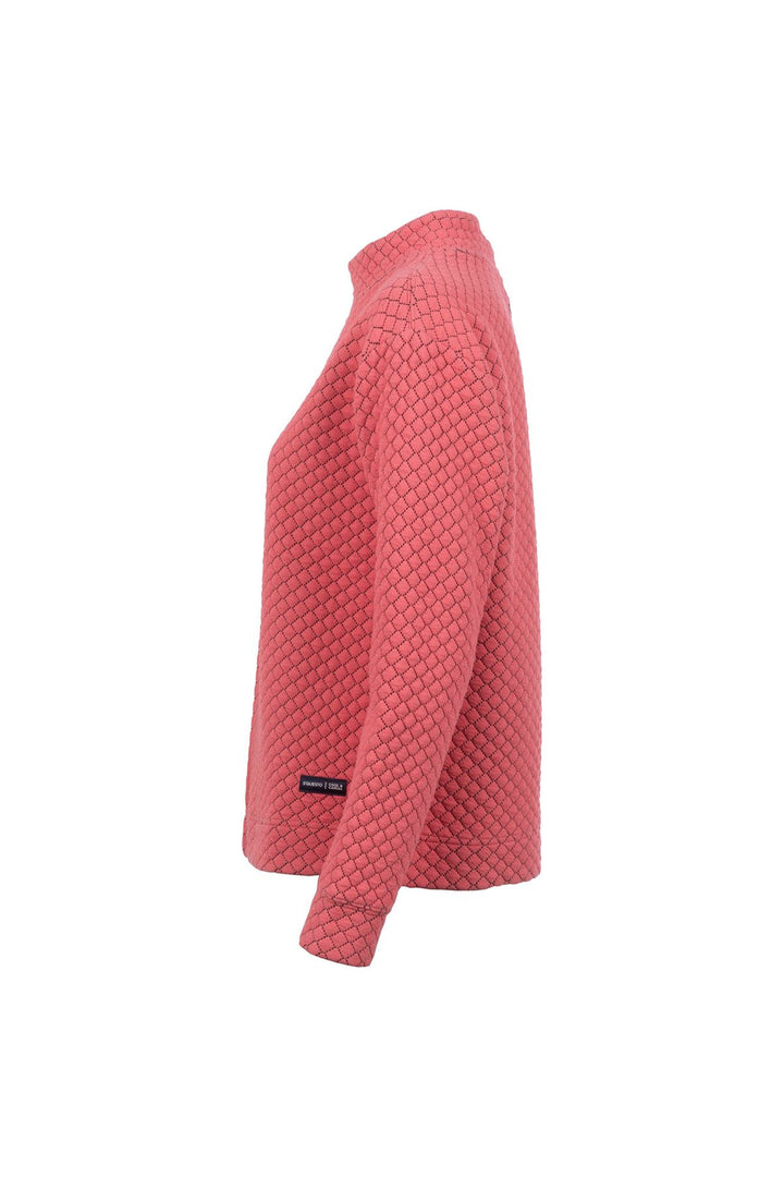 SOQUESTO Jacquard-Sweatshirt Damen