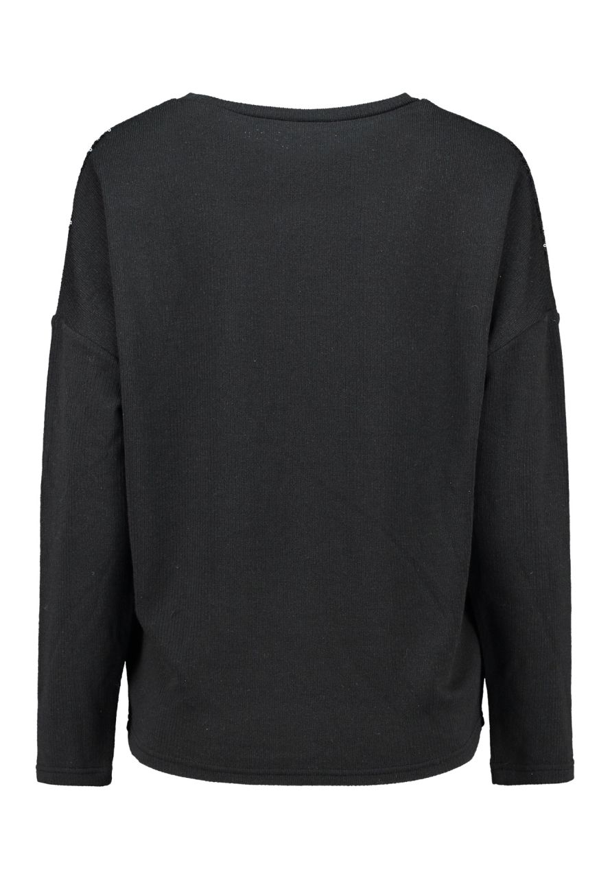 Zabaione Pailletten Pullover Damen