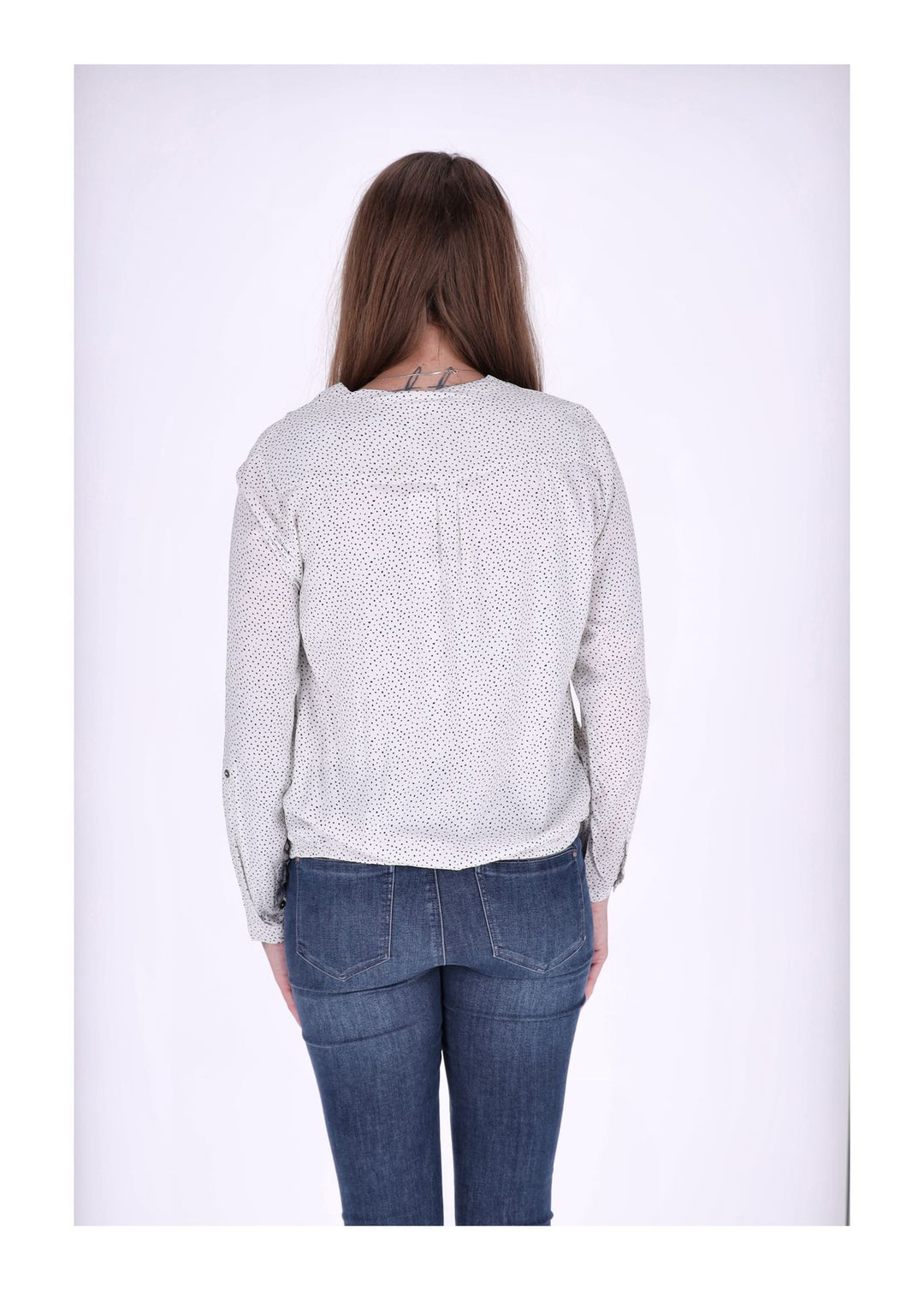 Splash of Color Bluse Punkte