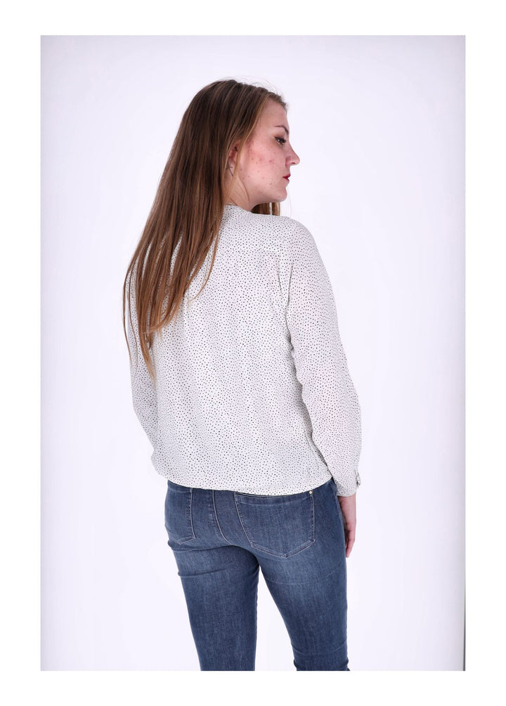Splash of Color Bluse Punkte