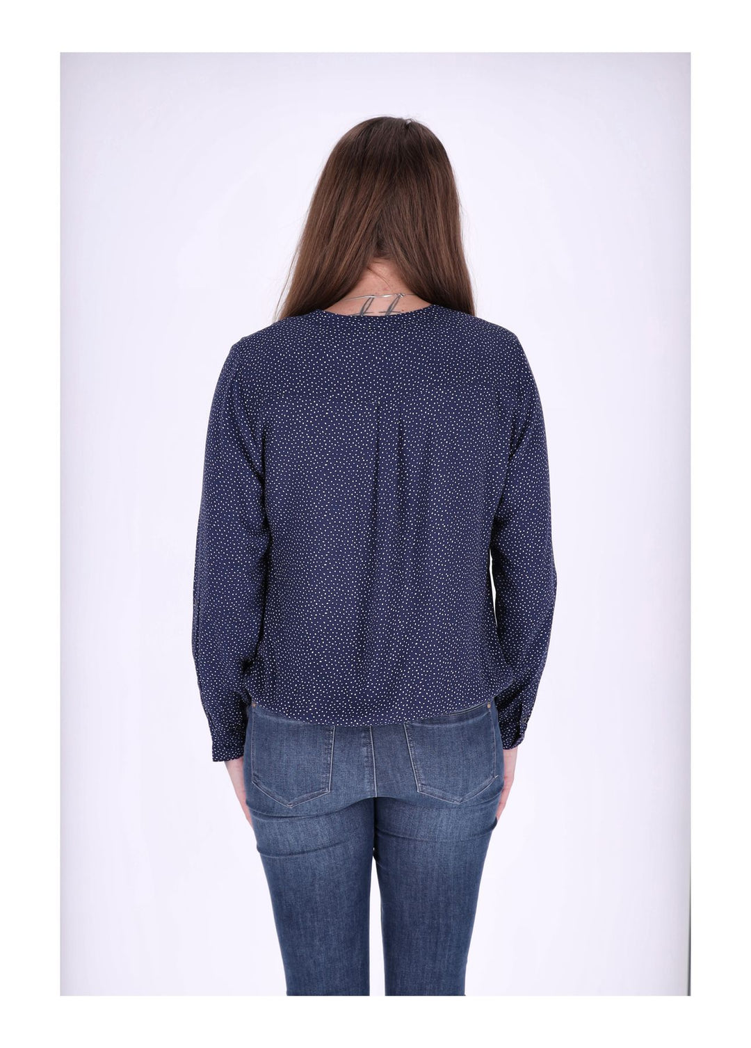 Splash of Color Bluse Punkte