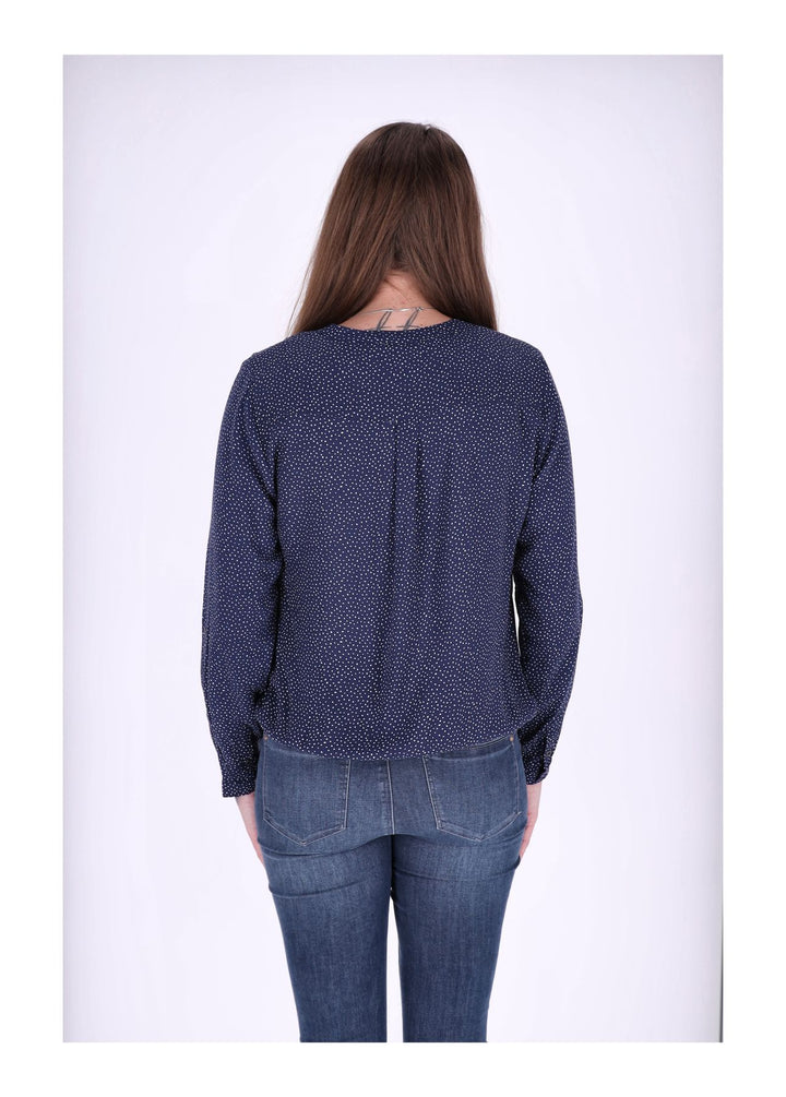 Splash of Color Bluse Punkte