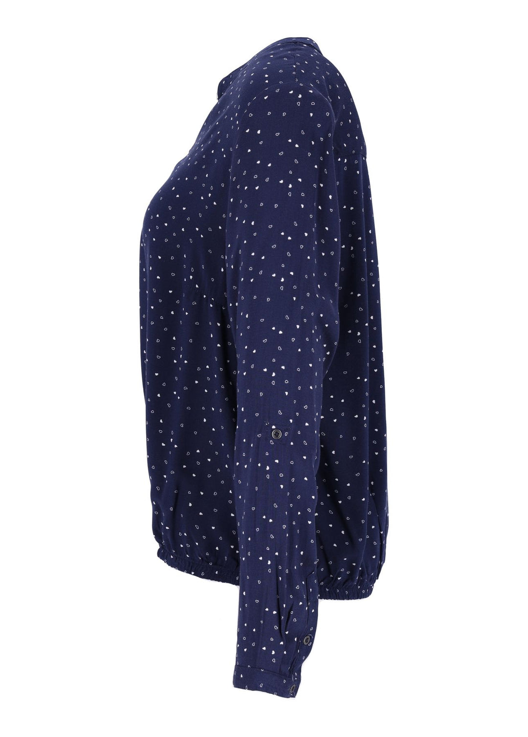 Splash of Color Bluse Herzen