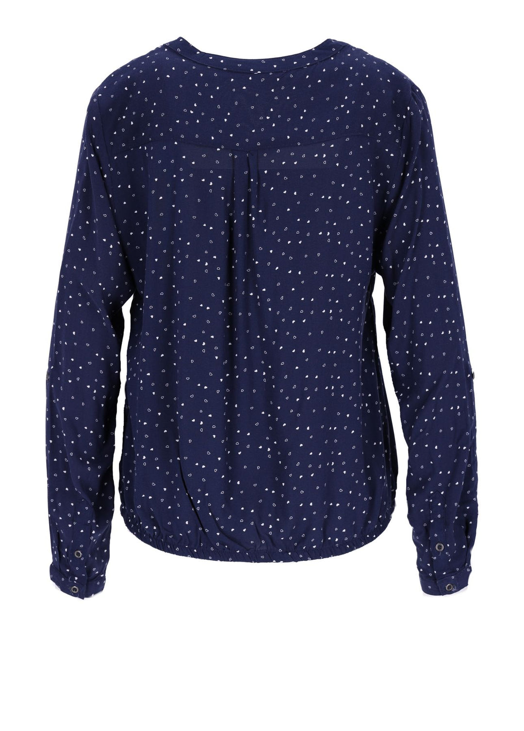 Splash of Color Bluse Herzen