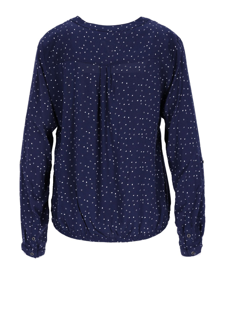Splash of Color Bluse Herzen