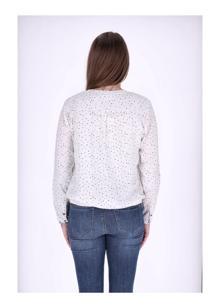 Splash of Color Bluse Herzen