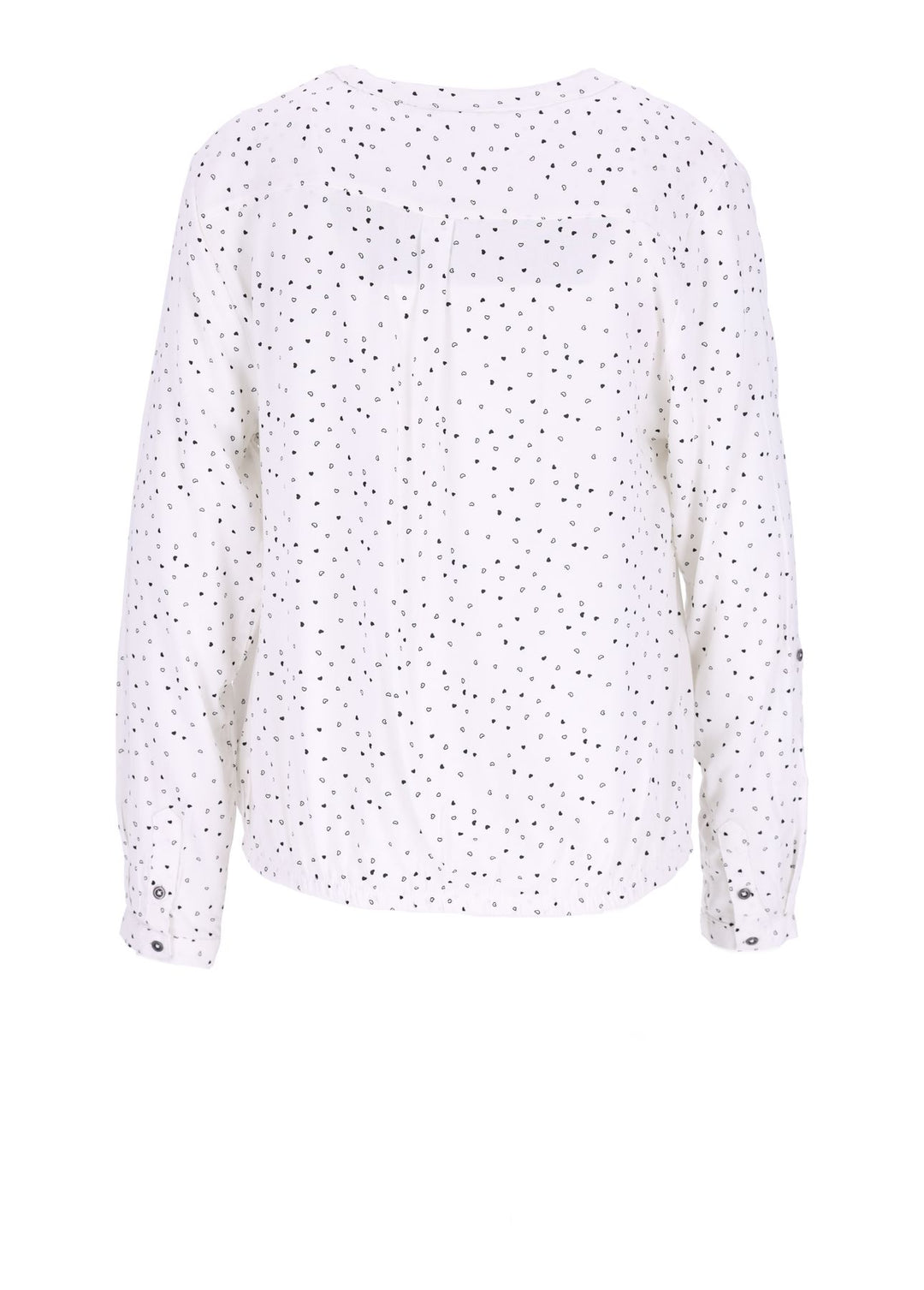 Splash of Color Bluse Herzen
