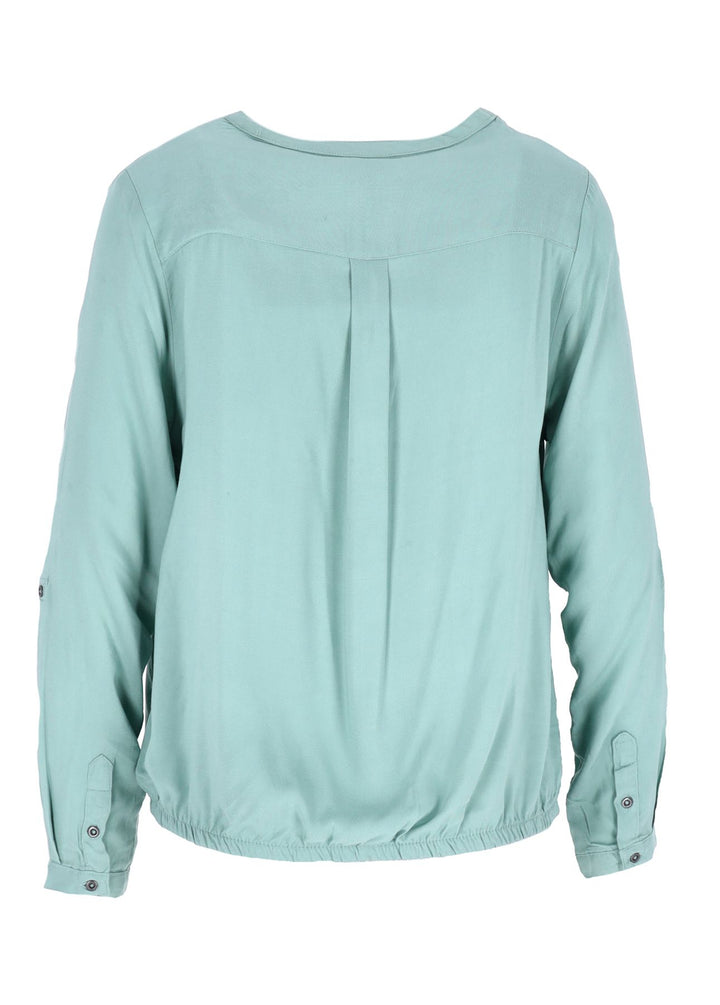 Splash of Color Damen Bluse Uni