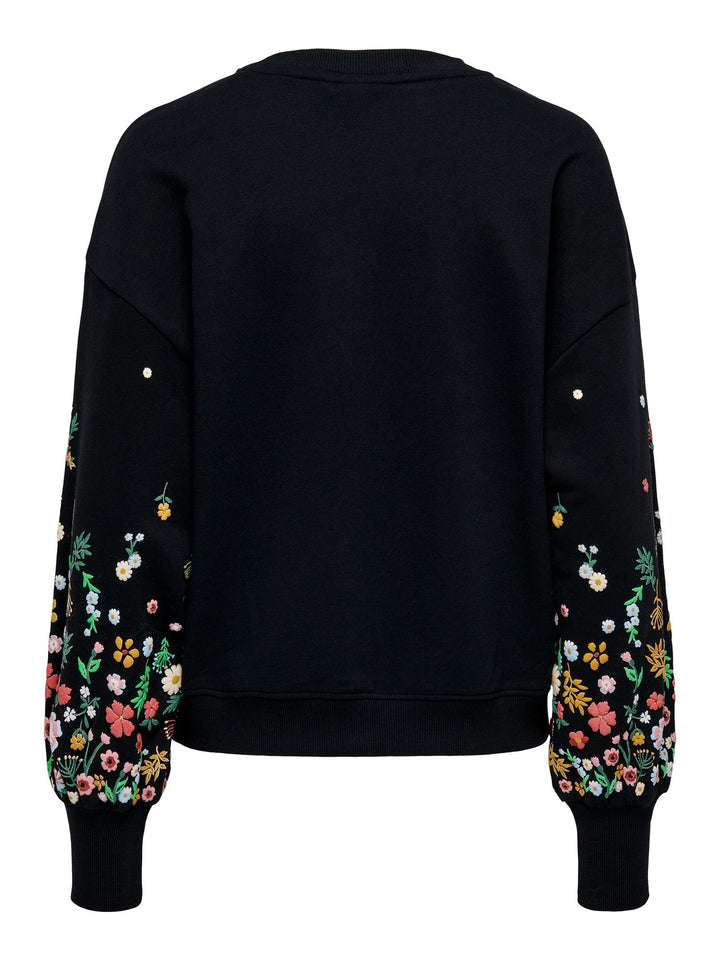 ONLY Rundhals-Sweatshirt Damen