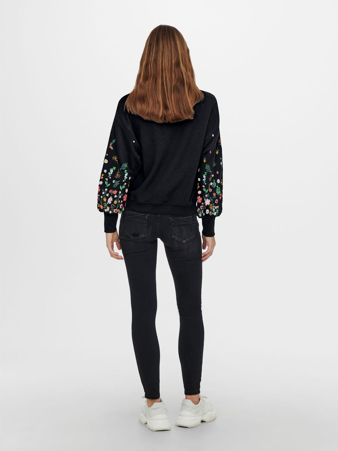 ONLY Rundhals-Sweatshirt Damen