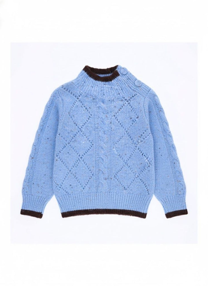 Splash of Color Strickpullover Damen