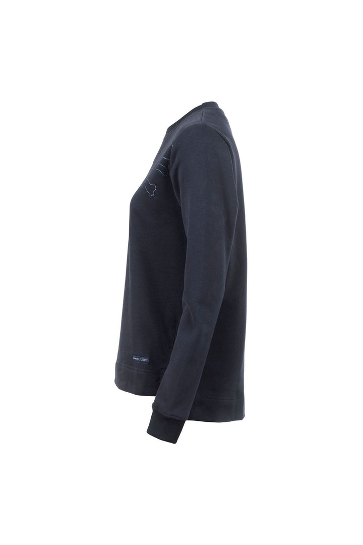 SOQUESTO Damen Sweatshirt Stickerei