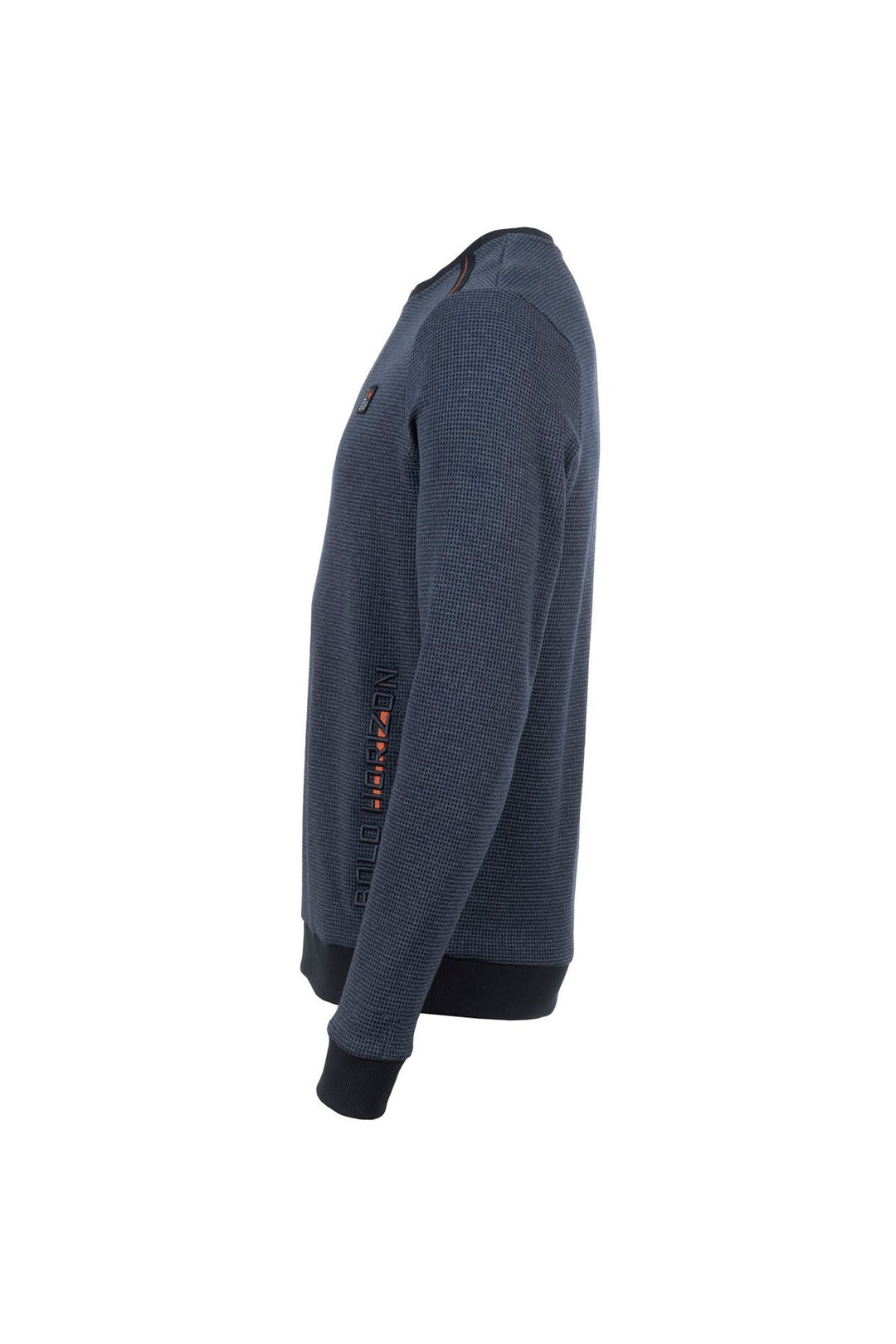 SOQUESTO Sweatshirt Herren Waffeloptik