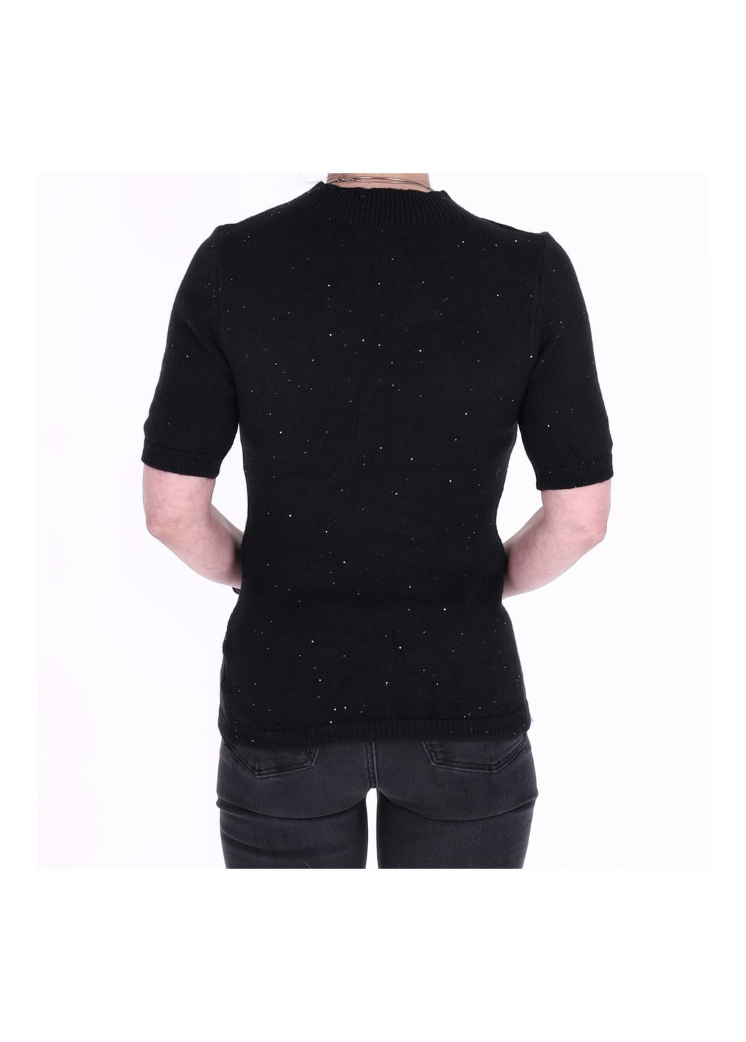 Strickpullover Damen Pailletten Splash of Color