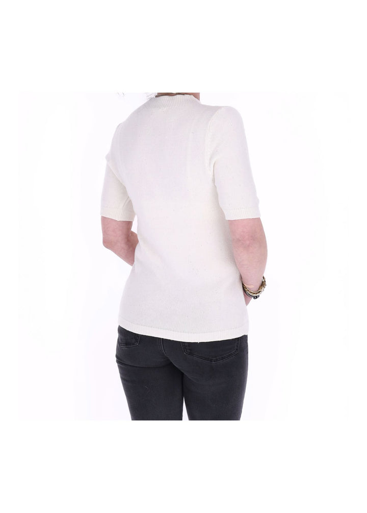 Strickpullover Damen Pailletten Splash of Color