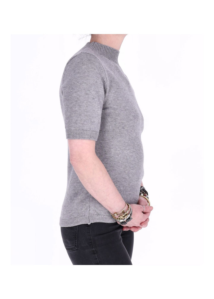 Strickpullover Damen Pailletten Splash of Color