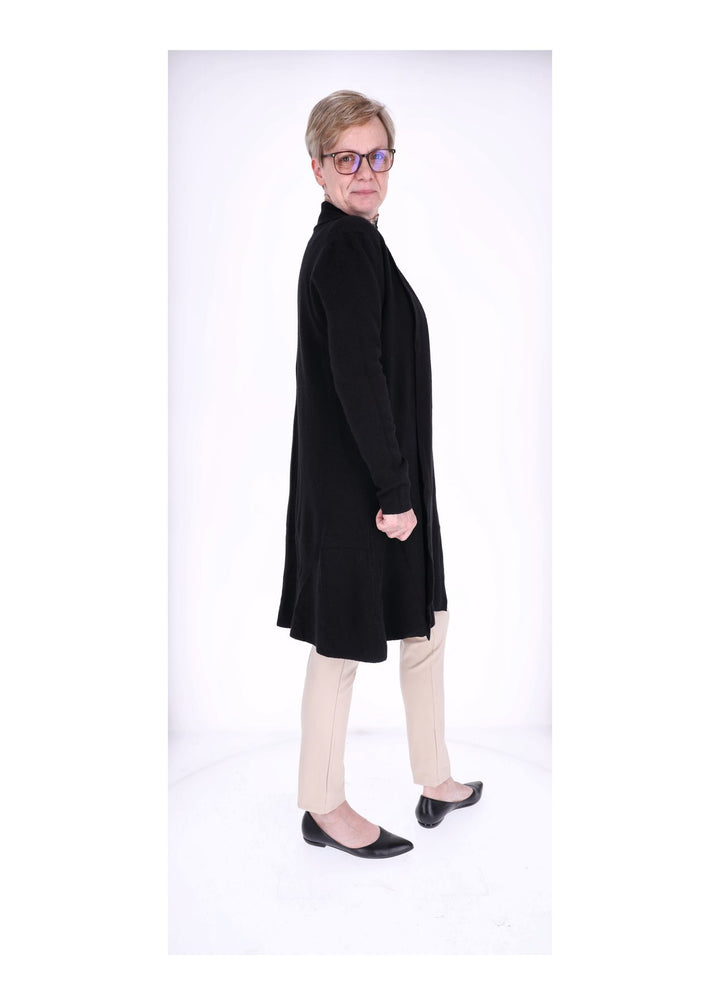 Splash of Color Strickjacke Damen Lang