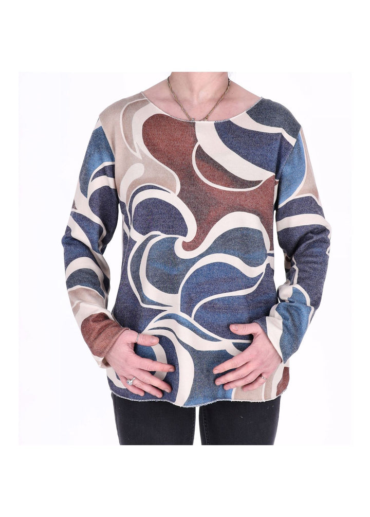 Splash of Color Damen Strickpullover