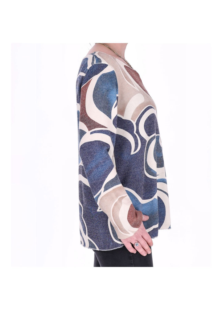 Splash of Color Damen Strickpullover