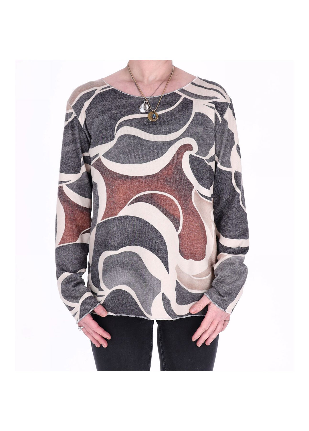 Splash of Color Damen Strickpullover