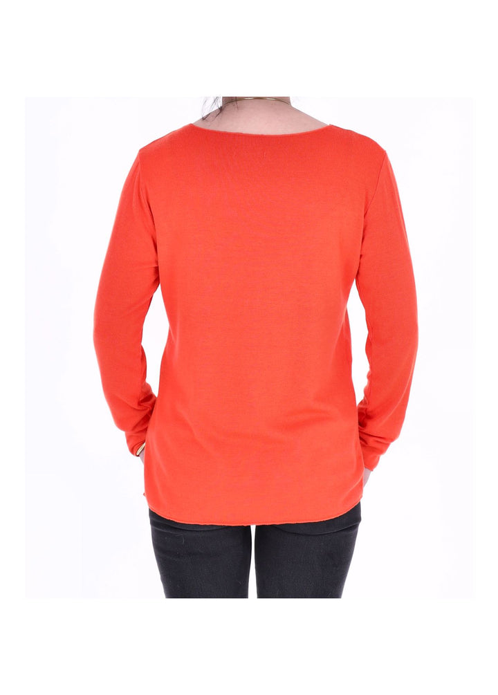 Splash of Color Basic Shirt Damen
