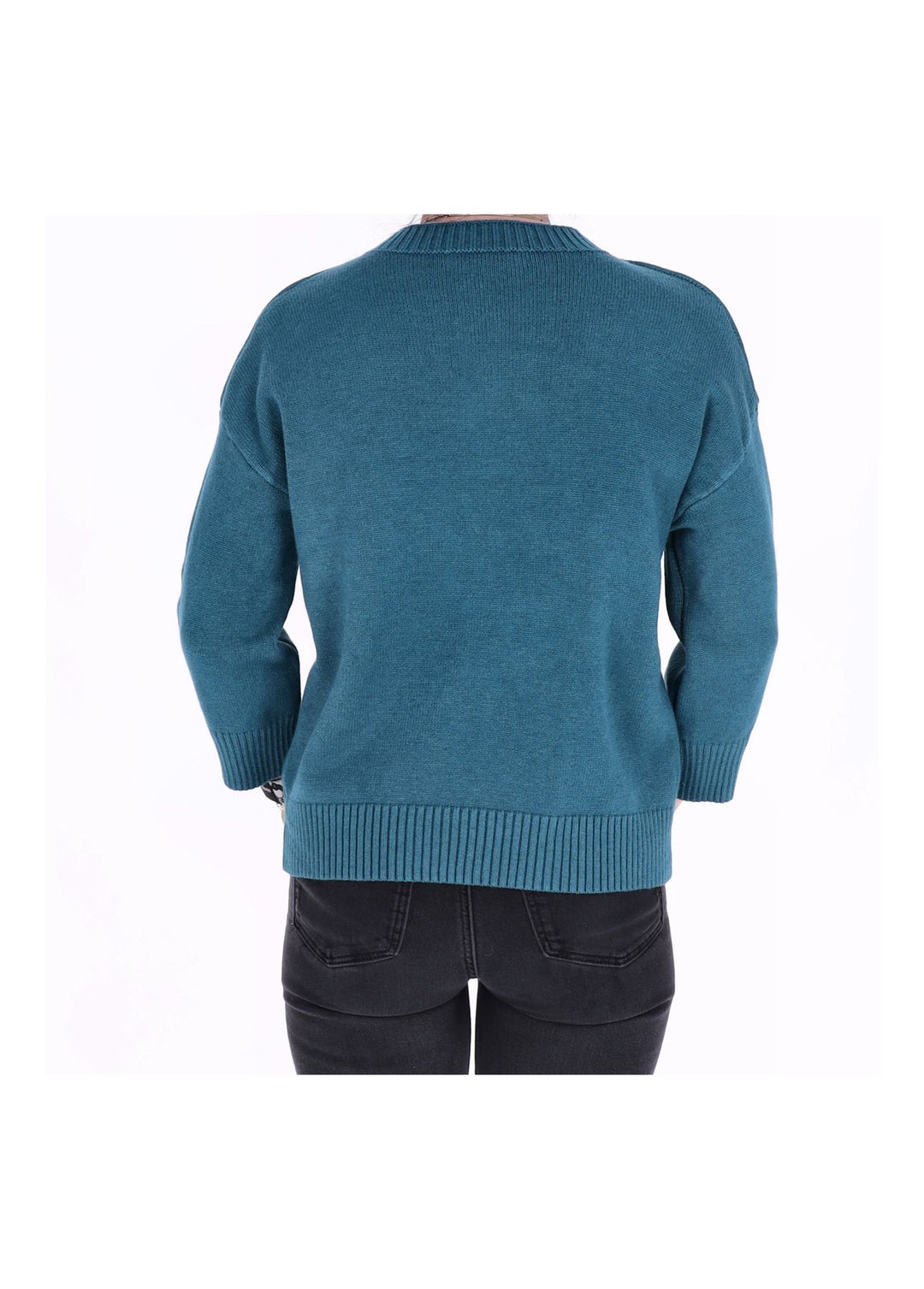 Splash of Color Strickpullover Damen