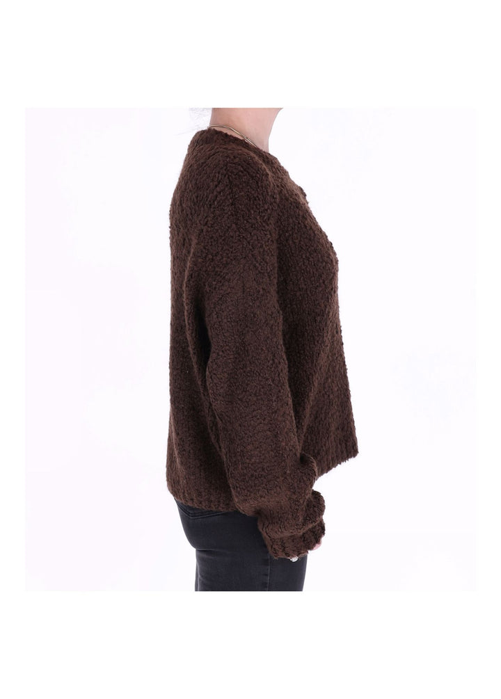 Grobstrick Pullover Damen Splash of Color