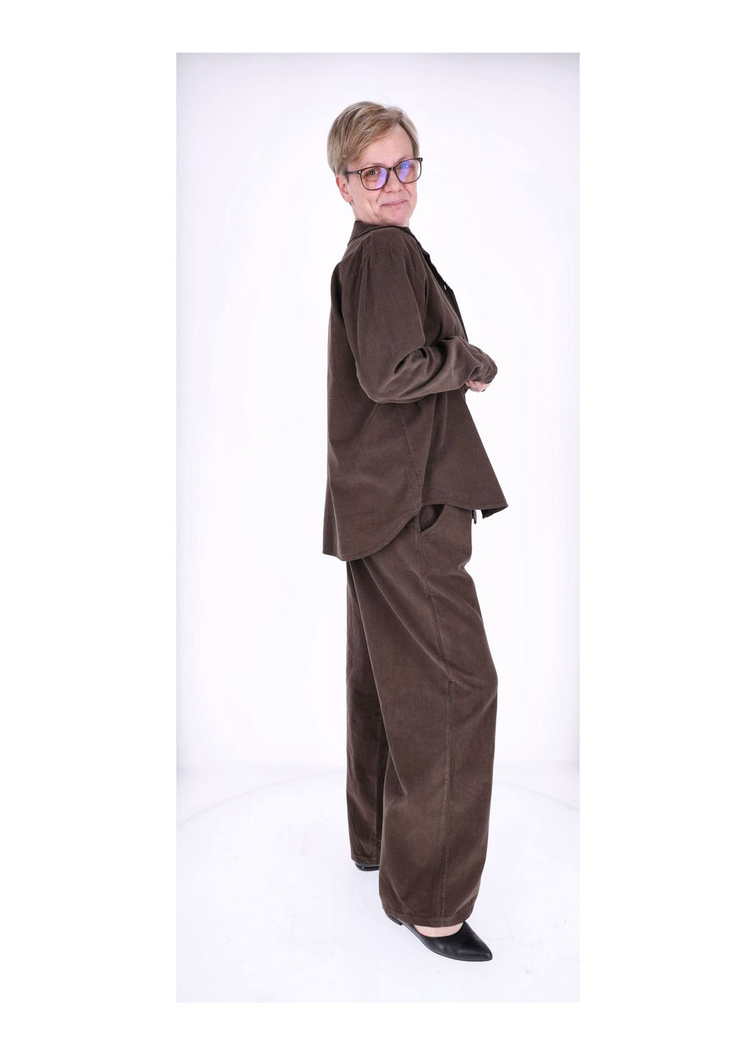 Splash of Color Schlupfhose Damen Feincord