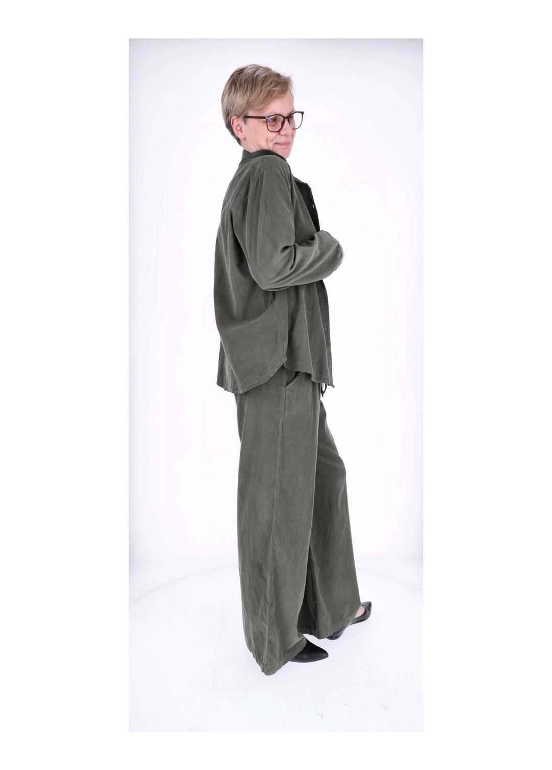 Splash of Color Schlupfhose Damen Feincord